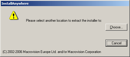 ColdFusion server installation